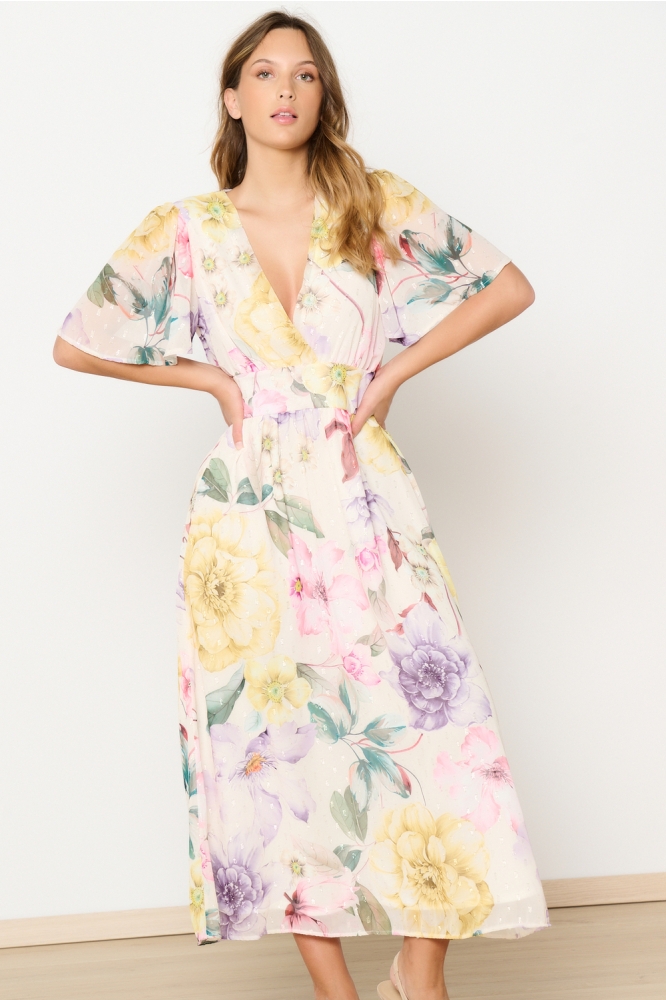 R SYENNA 08104005 1001 White/ Yell/ Lilac